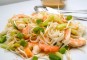 Salade met garnalen
